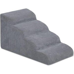 Dog Stairs & Steps for High Beds, 4 Steps High Density Foam Waterproof Dog Ramp